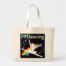 BOLSA TOTE GRANDE ADORO DANÇAR BALLERINA DESIGN