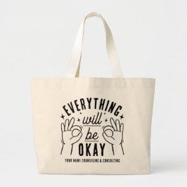 Bolsa Tote Grande Afirmativa Positiva Motivacional Promocional