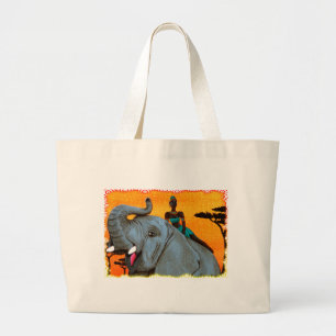 Bolsa Tote Grande "África! "