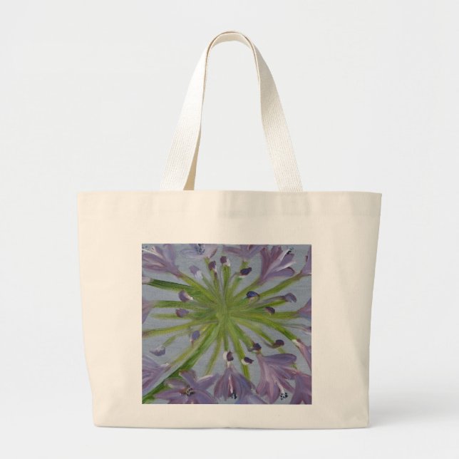 Bolsa Tote Grande Agapanthus (Frente)