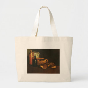 Bolsa Tote Grande Ainda com os Clogs e Potes, Van Gogh