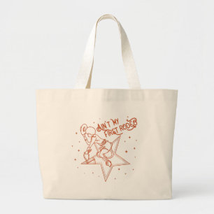 Bolsa Tote Grande Ain't My First Rodeo Foxy Cosmic Cowgirl Tote Bag