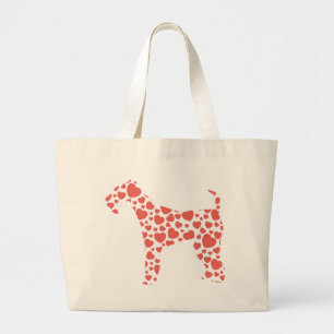 Bolsa Tote Grande Airedale Terrier