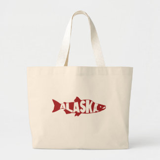 Bolsa Tote Grande Alaska Salmon