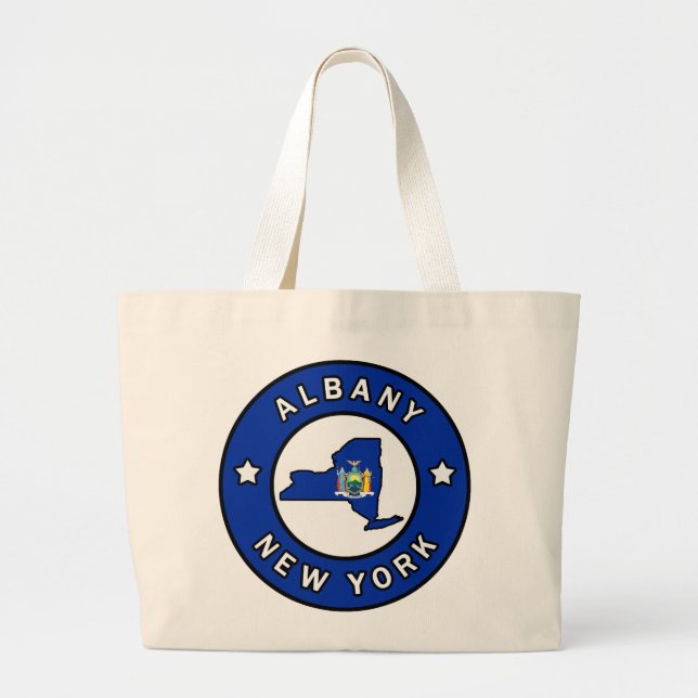Bolsa Tote Grande Albany New York (Frente)