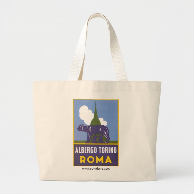 Bolsa Tote Grande Albergo Torino (Frente)