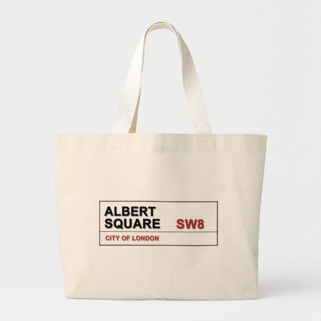 Bolsa Tote Grande Albert Square London Inglaterra (Frente)