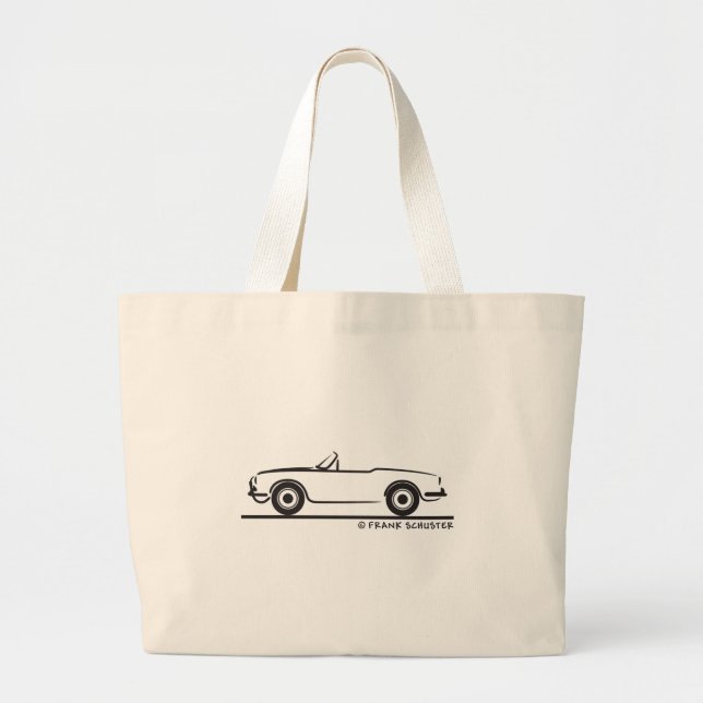 Bolsa Tote Grande Alfa Romeo Guilietta Spider (Frente)