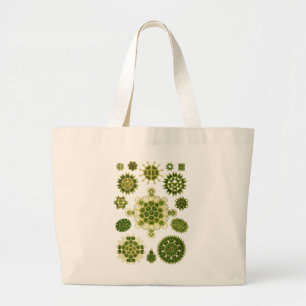 Bolsa Tote Grande Algas verdes