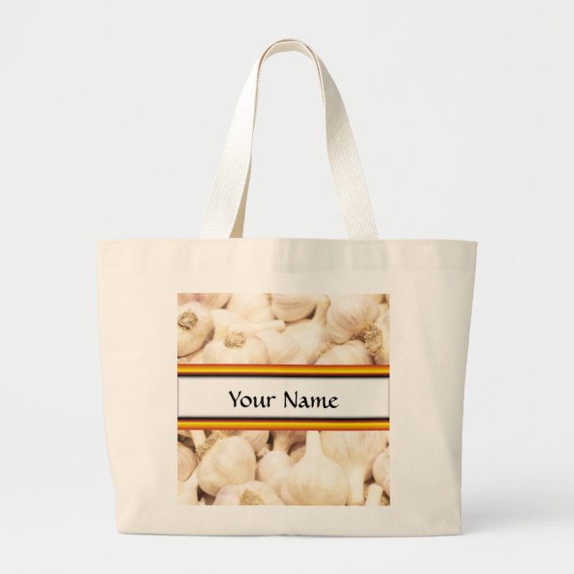 Bolsa Tote Grande Alho (Frente)