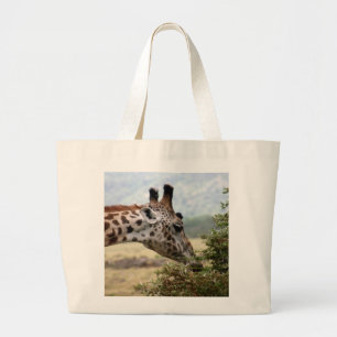 Bolsa Tote Grande Almoço na árvore da acácia - saco