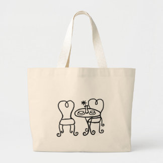 Bolsa Tote Grande almoço qualquer um?