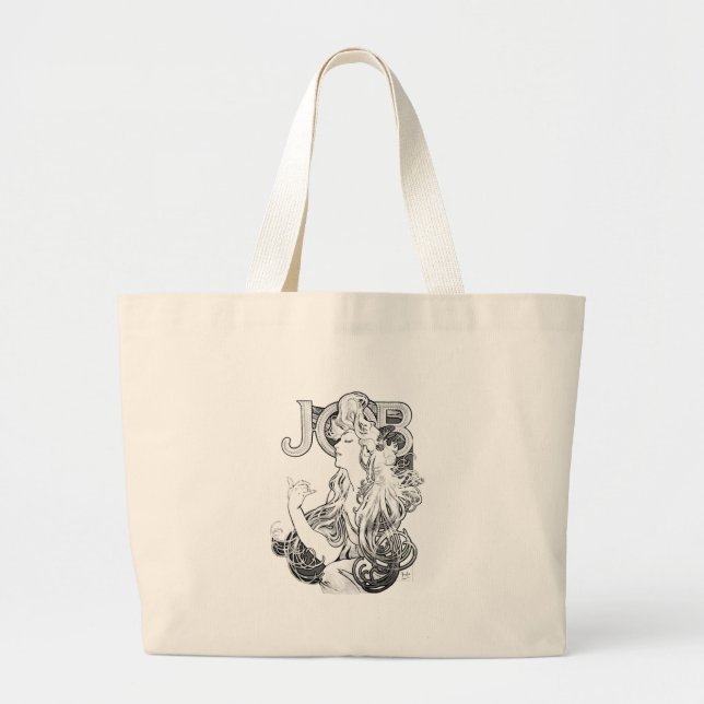 Bolsa Tote Grande Alphonse Mucha JOB ISOGS (Frente)