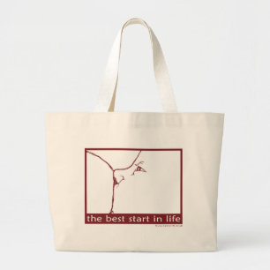 Bolsa Tote Grande Amamentação - o melhor começo na vida