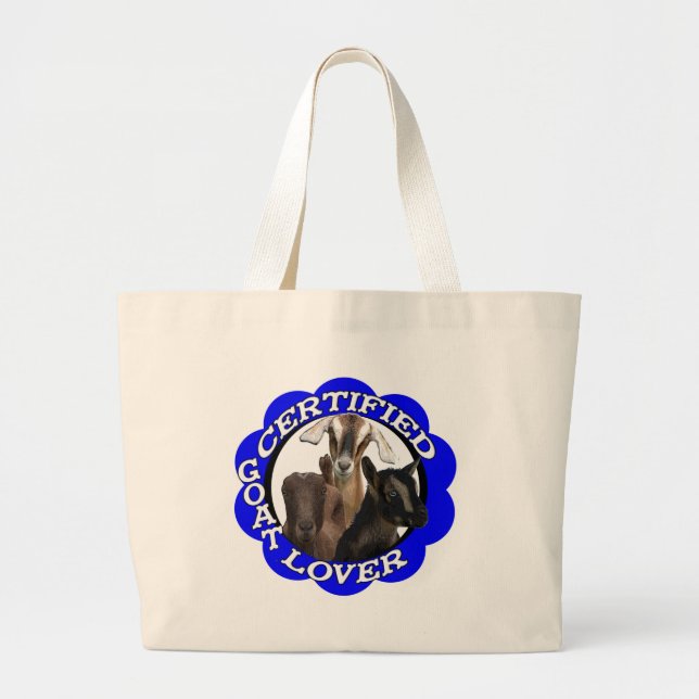 BOLSA TOTE GRANDE AMANTE CERTIFICADO DA CABRA! (Frente)