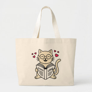 BOLSA TOTE GRANDE AMANTE DE LIVROS