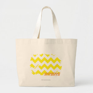 Bolsa Tote Grande Amarelo 2 do ziguezague