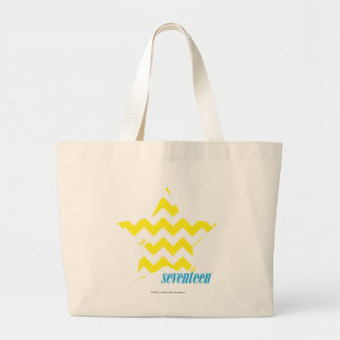 Bolsa Tote Grande Amarelo 3 do ziguezague