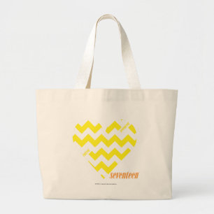 Bolsa Tote Grande Amarelo 4 do ziguezague