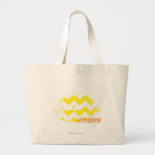 Bolsa Tote Grande Amarelo do ziguezague