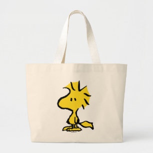 Bolsa Tote Grande Amendoins Floresta Amiga de Snoopy