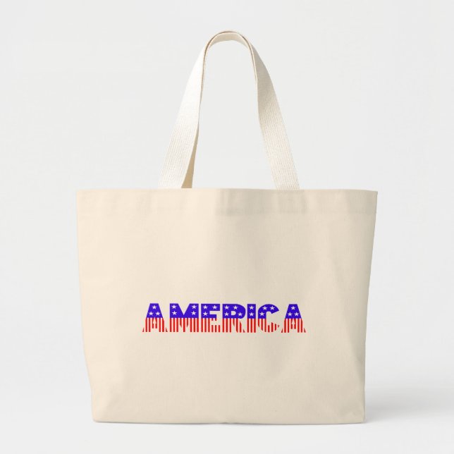 Bolsa Tote Grande América (Frente)