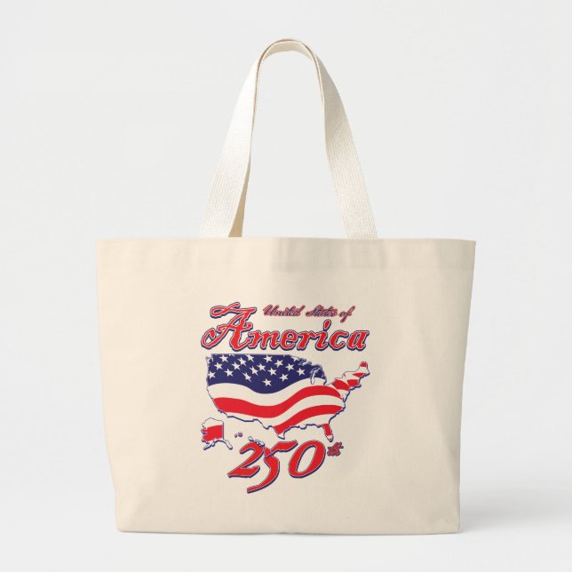 Bolsa Tote Grande America 250 (Frente)