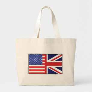 Bolsa Tote Grande América Grâ Bretanha