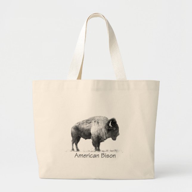 Bolsa Tote Grande American Bison (Frente)