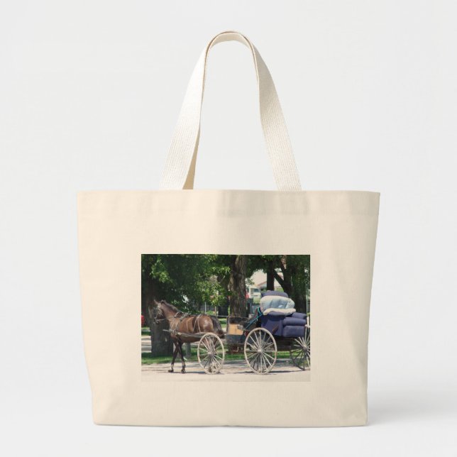 Bolsa Tote Grande Amish Recliner (Frente)