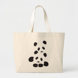 Bolsa Tote Grande Amizade de Panda