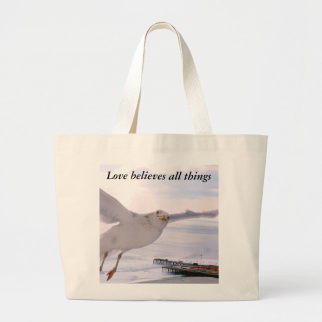 Bolsa Tote Grande Amor_ (Frente)