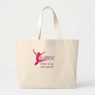 Bolsa Tote Grande Amor A Dança Como Você Quer Dizer Festa De Ti