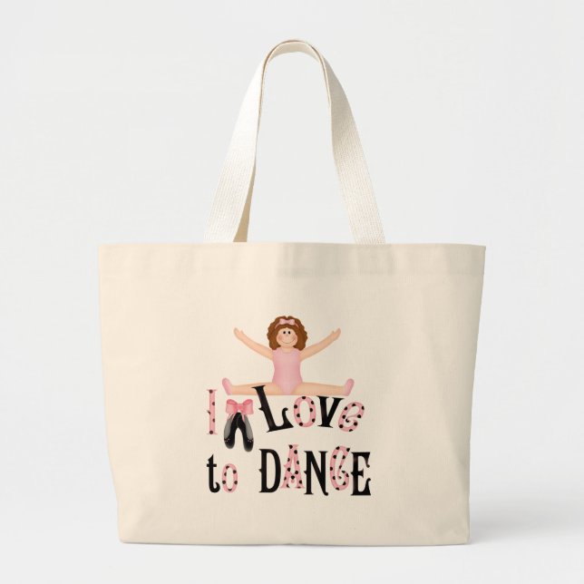 Bolsa Tote Grande Amor a dançar (Frente)