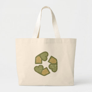 Bolsa Tote Grande Amor a recicl