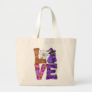 Bolsa Tote Grande Amor - Bruxa Negra