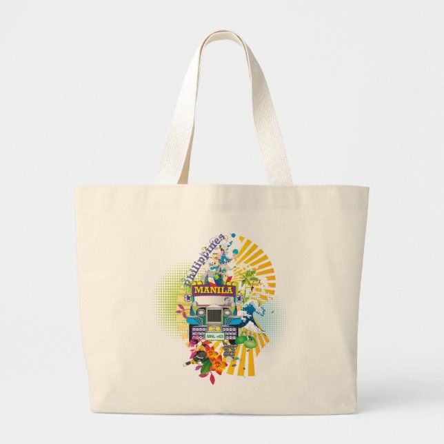 Bolsa Tote Grande Amor, Filipinas (Frente)
