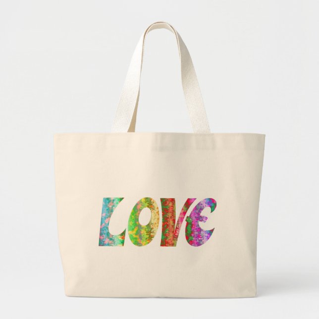 BOLSA TOTE GRANDE AMOR GROOVADO (Frente)