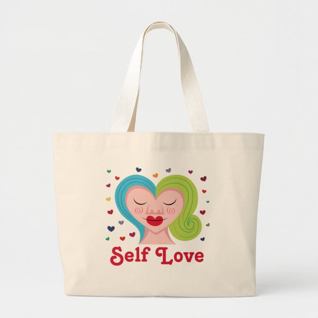 Bolsa Tote Grande Amor Propio (Frente)