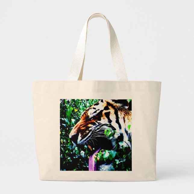 Bolsa Tote Grande Amur Tiger jtcnm (Frente)