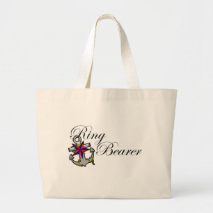 Bolsa Tote Grande Âncora do portador de anel