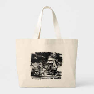 Bolsa Tote Grande Anexo do polvo