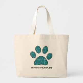 Bolsa Tote Grande Animais para o saco do logotipo da assinatura do