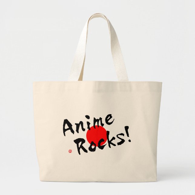 Bolsa Tote Grande Anime Rocks! (Frente)