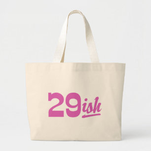 Bolsa Tote Grande Aniversário de 30 anos engraçado