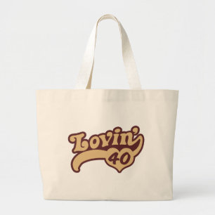 Bolsa Tote Grande Aniversário de 40 anos