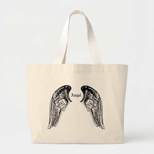 Bolsa Tote Grande anjo (Frente)