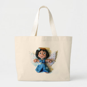 Bolsa Tote Grande Anjo de Krystal mim