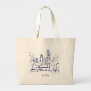 Bolsa Tote Grande Ann Arbor Tote Bag