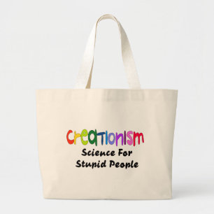 Bolsa Tote Grande Anti-Criacionismo